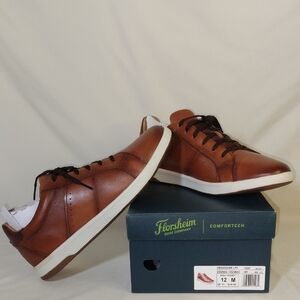 Florsheim Men's Tan Leather Sneakers